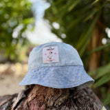 Chapéu reversível “Little Duck Summer Club”