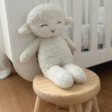 Ovelhinha de peluche 100% feita à mão