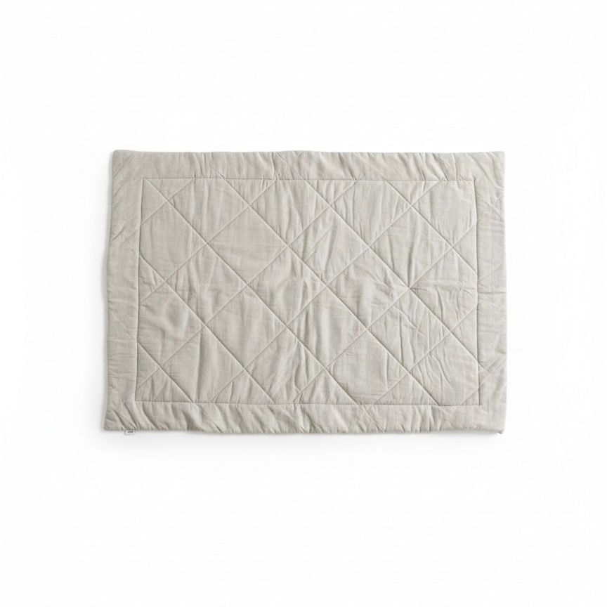 Tapete Tummy Time em Linho Misto