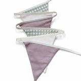 Bandeirinha Decorativa - Rosa & Vichy Verde