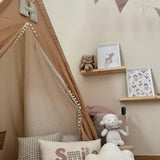 Bandeirinha Decorativa - Rosa & Vichy Verde