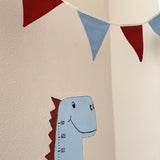 Bandeirinha Decorativa - Azul & Vermelho